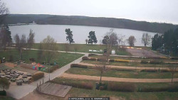 Přehrada, hráz, pláž