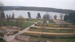 Přehrada, hráz, pláž