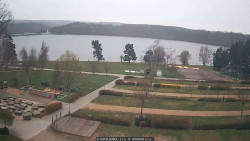 Přehrada, hráz, pláž