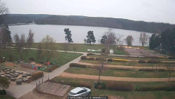 Přehrada, hráz, pláž