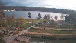 Přehrada, hráz, pláž