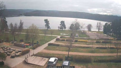 Přehrada, hráz, pláž