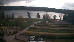 Přehrada, hráz, pláž