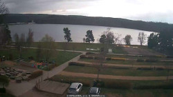 Přehrada, hráz, pláž