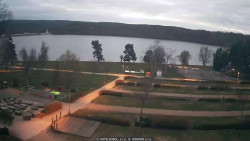 Přehrada, hráz, pláž