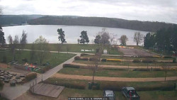 Přehrada, hráz, pláž