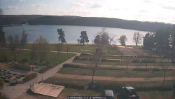 Přehrada, hráz, pláž