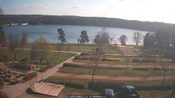 Přehrada, hráz, pláž