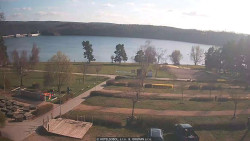 Přehrada, hráz, pláž