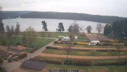 Přehrada, hráz, pláž