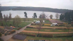 Přehrada, hráz, pláž