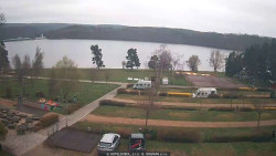 Přehrada, hráz, pláž