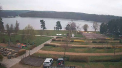 Přehrada, hráz, pláž