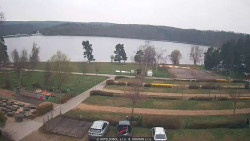 Přehrada, hráz, pláž