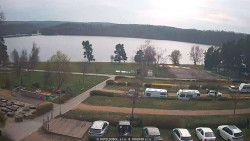 Přehrada, hráz, pláž