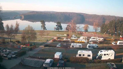 Přehrada, hráz, pláž