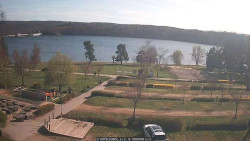 Přehrada, hráz, pláž