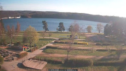 Přehrada, hráz, pláž