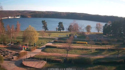 Přehrada, hráz, pláž