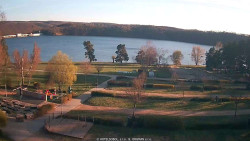 Přehrada, hráz, pláž