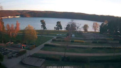 Přehrada, hráz, pláž