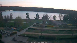 Přehrada, hráz, pláž