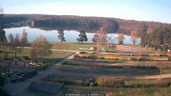 Přehrada, hráz, pláž