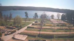 Přehrada, hráz, pláž