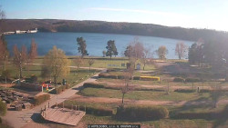 Přehrada, hráz, pláž