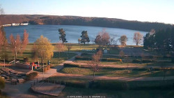 Přehrada, hráz, pláž