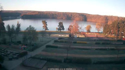 Přehrada, hráz, pláž