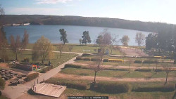 Přehrada, hráz, pláž