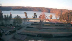 Přehrada, hráz, pláž