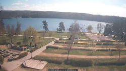 Přehrada, hráz, pláž