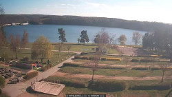 Přehrada, hráz, pláž