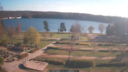 Přehrada, hráz, pláž