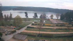 Přehrada, hráz, pláž