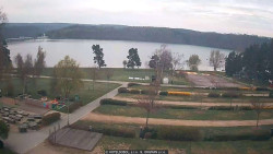 Přehrada, hráz, pláž