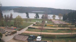 Přehrada, hráz, pláž