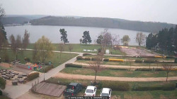 Přehrada, hráz, pláž