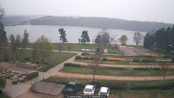 Přehrada, hráz, pláž