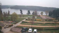 Přehrada, hráz, pláž