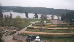 Přehrada, hráz, pláž