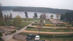 Přehrada, hráz, pláž