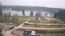 Přehrada, hráz, pláž