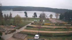 Přehrada, hráz, pláž