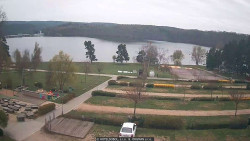 Přehrada, hráz, pláž