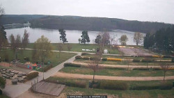 Přehrada, hráz, pláž