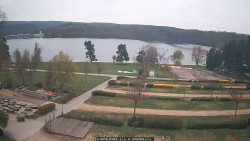 Přehrada, hráz, pláž