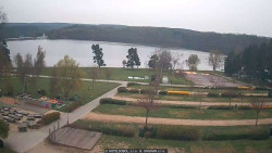 Přehrada, hráz, pláž